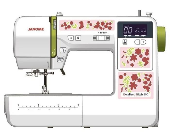 Швейная машина JANOME Excellent Stitch 200